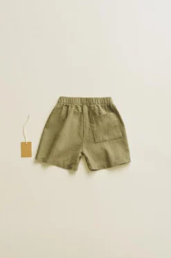 TIMELESZ - CALÇÕES BERMUDA SEERSUCKER-ZARA Cheap