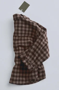 TIMELESZ – CAMISA AOS QUADRADOS-ZARA Discount