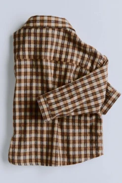 TIMELESZ - CAMISA AOS QUADRADOS-ZARA Clearance