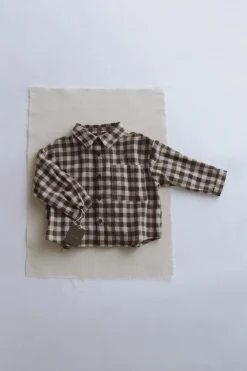 TIMELESZ - CAMISA AOS QUADRADOS-ZARA Cheap