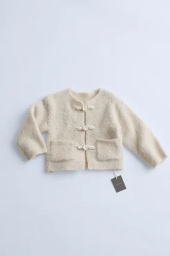 TIMELESZ - CASACO COM LÃ E ALAMARES-ZARA Clearance