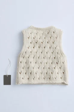 TIMELESZ - COLETE DE MALHA DE LÃ-ZARA Flash Sale