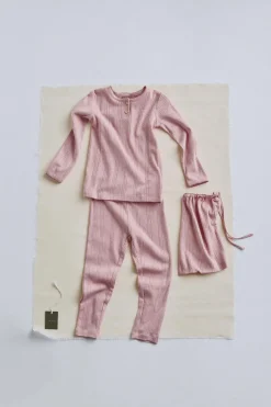 TIMELESZ - PIJAMA POINTELLE COM BOLSA-ZARA Sale