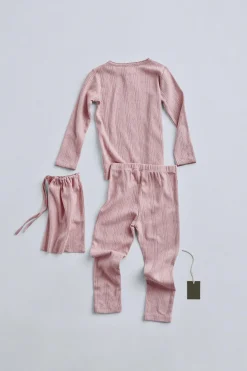 TIMELESZ - PIJAMA POINTELLE COM BOLSA-ZARA Sale