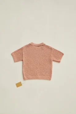 TIMELESZ - POLO DE MALHA COM RENDILHADO-ZARA Clearance