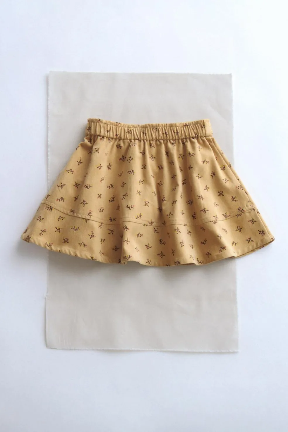 TIMELESZ - SAIA DE BOMBAZINA FINA COM FLORES-ZARA Fashion