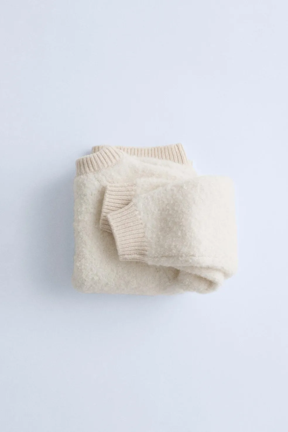 TIMELESZ - SUÉTER BOUCLÉ DE LÃ-ZARA Cheap