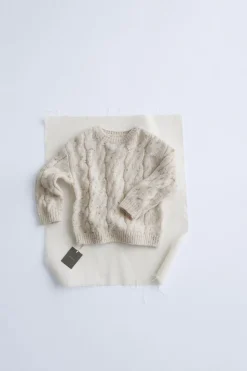 TIMELESZ - SWEATER DE MALHA DE CABO COM LÃ-ZARA Online