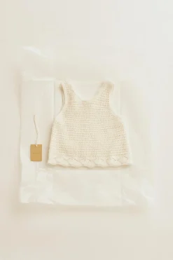 TIMELESZ - TOP DE MALHA RENDILHADA-ZARA Flash Sale