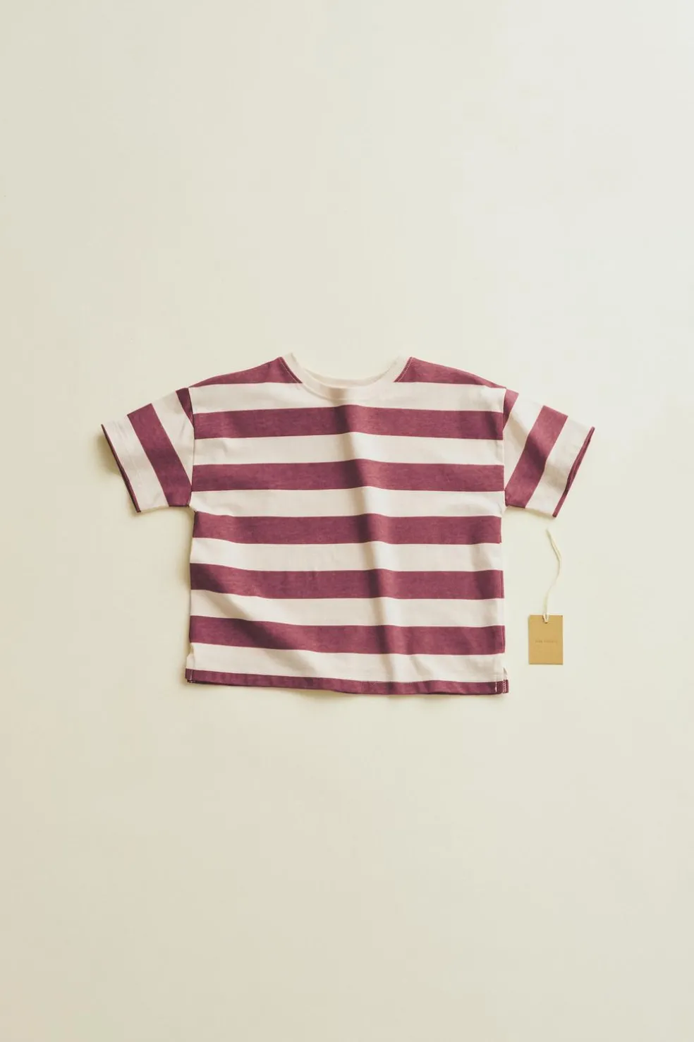 TIMELESZ - T-SHIRT ÀS RISCAS AMPLA-ZARA Cheap