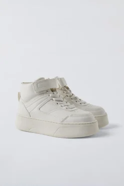 TÉNIS BOTA PLATAFORMA-ZARA Best Sale