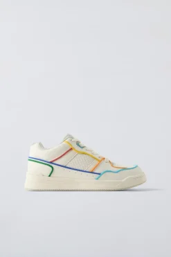 TÉNIS COM DEBRUM MULTICOLORIDO-ZARA Cheap