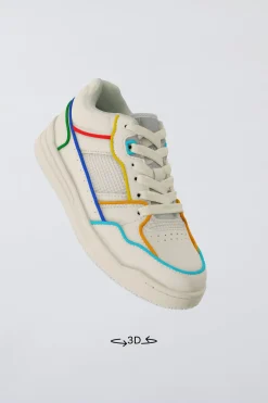 TÉNIS COM DEBRUM MULTICOLORIDO-ZARA Cheap