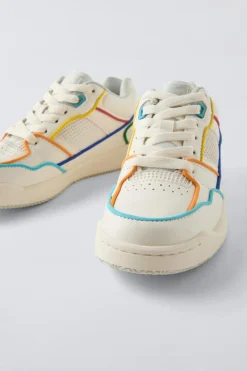 TÉNIS COM DEBRUM MULTICOLORIDO-ZARA Cheap