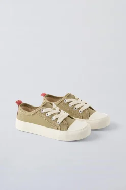 TÉNIS DE ALGODÃO DESFIADOS-ZARA Store