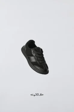 TÉNIS DE PELE RÉTRO-ZARA Shop