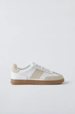 TÉNIS EM PELE-ZARA Store