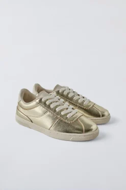 TÉNIS METALIZADO-ZARA Flash Sale