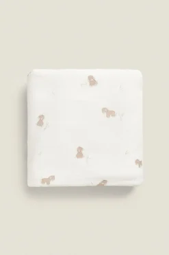 TOALHA DE BANHO INFANTIL GAZE BURRO-ZARA Store