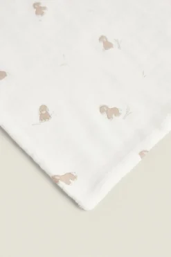 TOALHA DE BANHO INFANTIL GAZE BURRO-ZARA Store