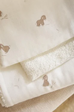 TOALHA DE BANHO INFANTIL GAZE BURRO-ZARA Store