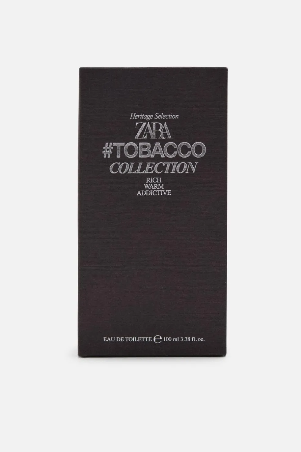 ZARA Perfumes^#TOBACCO COLLECTION RICH WARM ADDICTIVE 100 ML 0210/472