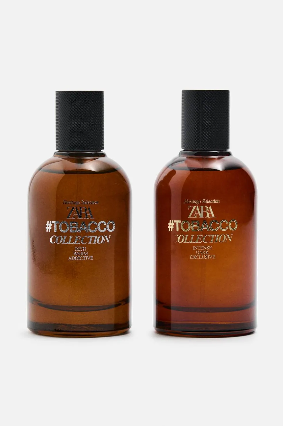 ZARA Perfumes^#TOBACCO INTENSE DARK EXCLUSIVE + RICH WARM ADDICTIVE 100 ML 0210/474