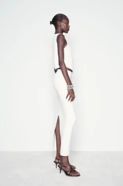 ZARA Tops / Bodies^TOP COLETE DE MALHA STRETCH Branco
