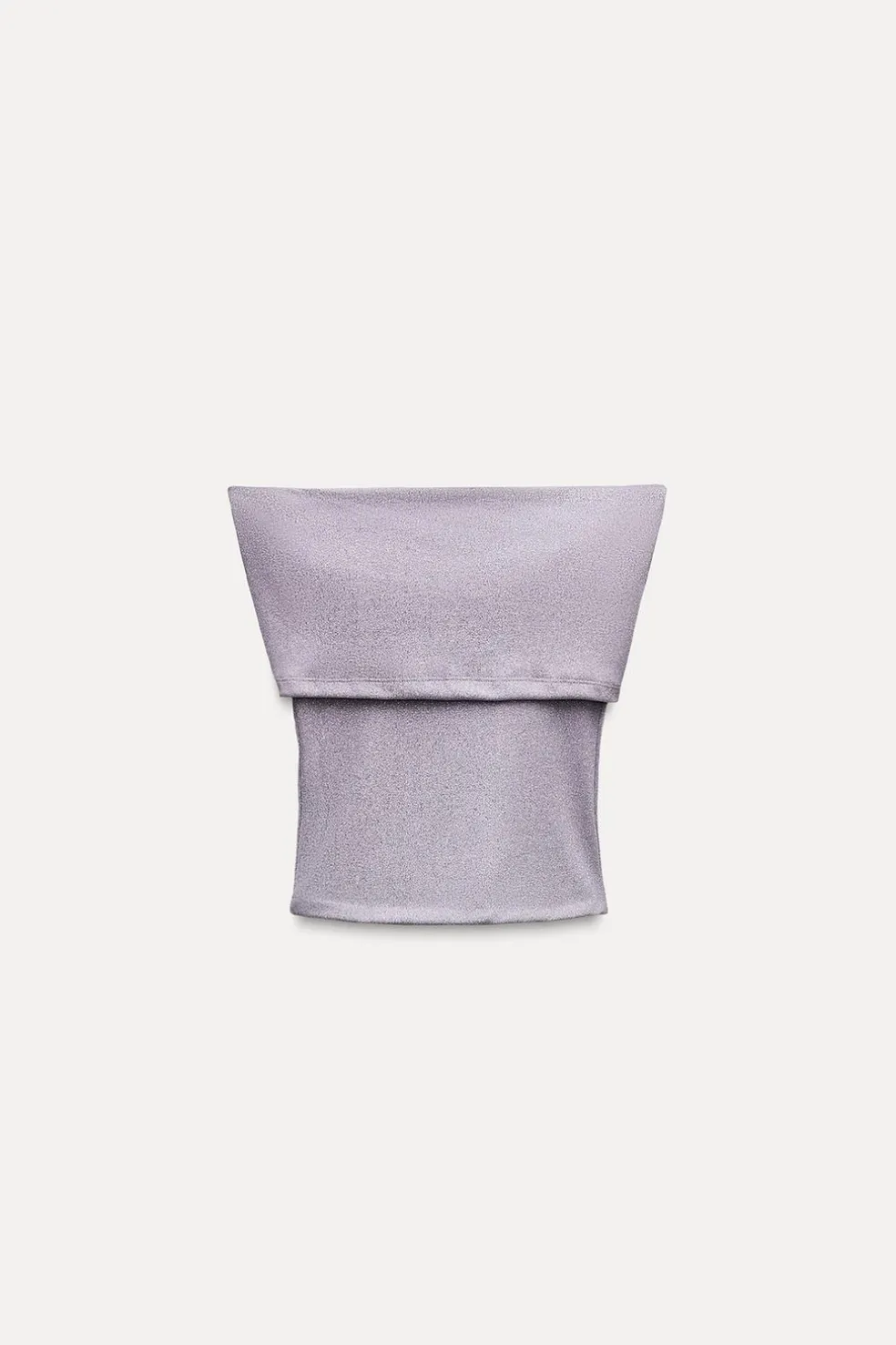 ZARA Tops / Bodies^TOP COM FIO METALIZADO E FLORES EM RELEVO Lilás