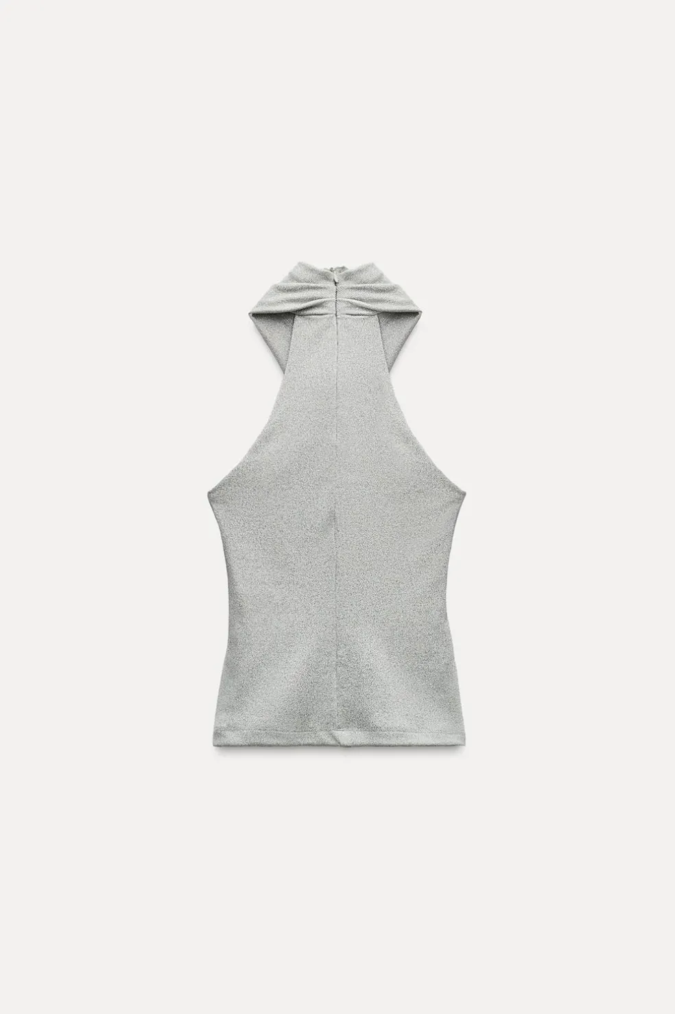 ZARA Tops / Bodies^TOP CRUZADO FIO METALIZADO Prata