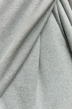 ZARA Tops / Bodies^TOP CRUZADO FIO METALIZADO Prata