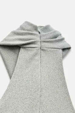 ZARA Tops / Bodies^TOP CRUZADO FIO METALIZADO Prata