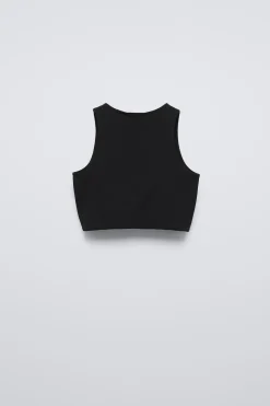 TOP CURTO CAVA-ZARA Outlet