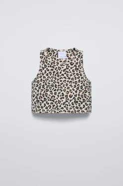 TOP ESTAMPADO DE ANIMAL-ZARA Outlet