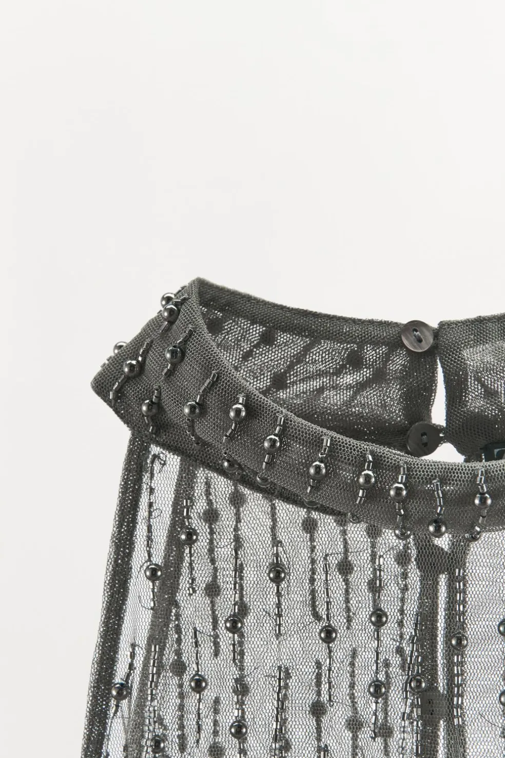 ZARA Tops / Bodies|Lingerie^TOP HALTER COM FRANJAS E MISSANGAS Prata