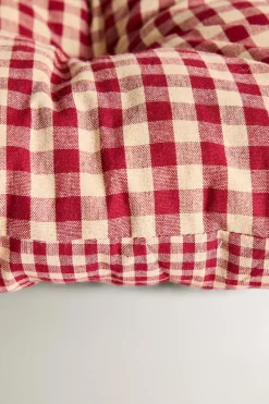 ZARA Animais De Estimação|Animais De Estimação^TOPPER ANIMAIS DE ESTIMAÇÃO QUADRADOS VICHY Branco / Vermelho