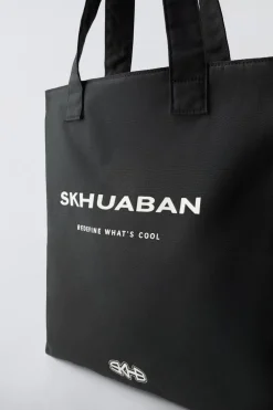 TOTE BAG DE ALGODÃO-ZARA Discount