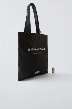 TOTE BAG DE ALGODÃO-ZARA Discount