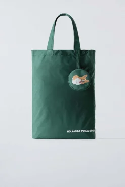 TOTE BAG DOBRÁVEL CÃOZINHO-ZARA Discount