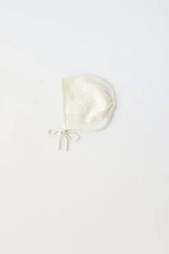 TOUCA DE MALHA COM SEDA-ZARA Best Sale