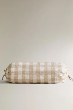 TRAVESSEIRO INFANTIL LINHO QUADRADOS-ZARA Best Sale