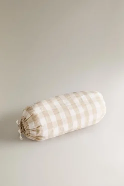 TRAVESSEIRO INFANTIL LINHO QUADRADOS-ZARA Best Sale
