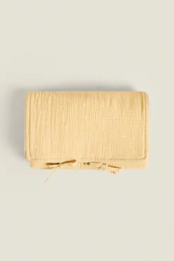 TROCADOR PORTÁTIL INFANTIL GAZE ALGODÃO MINIFLOR-ZARA Clearance