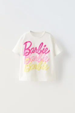 T-SHIRT COM BRILHO BARBIE ™ MATTEL-ZARA Cheap
