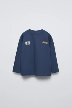 T-SHIRT COM ESTAMPADO-ZARA Online