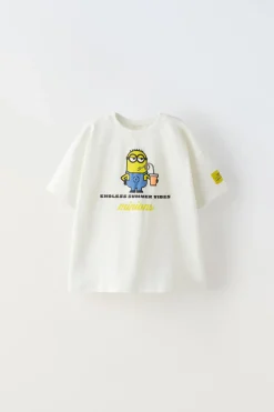 T-SHIRT COM ETIQUETA THE MINIONS ™-ZARA Shop