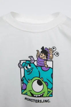 T-SHIRT COM RELEVO MONSTRUOS S.A © DISNEY PIXAR-ZARA Best
