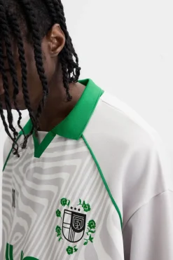 ZARA T-Shirts|Polos^T-SHIRT DE FUTEBOL POLO RETRO Branco-marfim