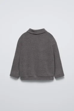 T-SHIRT DE TATO SUAVE COM BORDADO-ZARA Discount