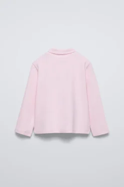T-SHIRT LISA COM GOLA DOBRADA-ZARA Outlet